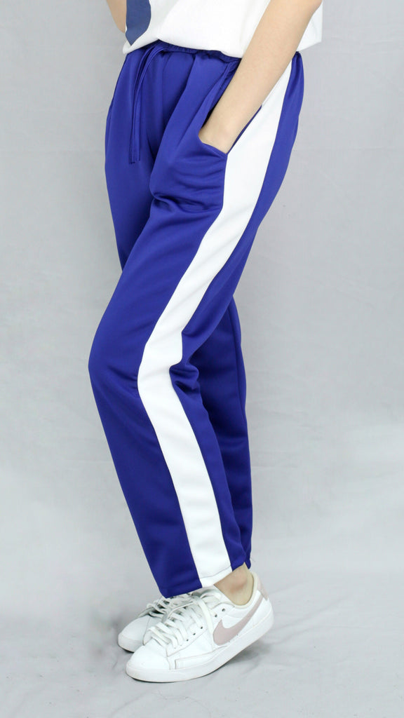 FRANKIE SHOP Bea Stripe Suit Pants / Light Blue & White - Seletti Concept  Store